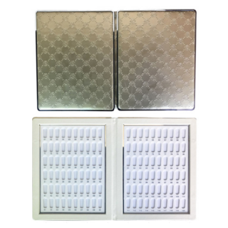 Cre8tion Nail Color Display, PMMA Material 120 Tips Color Display Book, JJPB 001, 10334 BB KK0715 